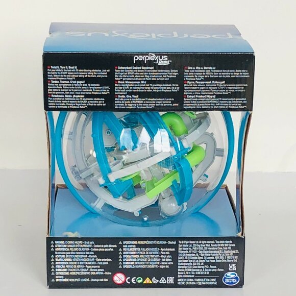 Perplexus Rebel 3D Maze Game Brain Teaser Gravity Puzzle Ball New Sealed Age 8+ - Picture 12 of 15